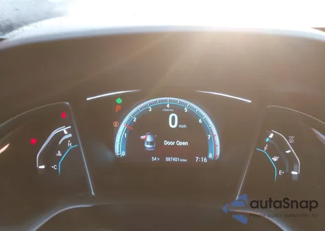 2016 Honda Civic Ex из США, поврежденный, VIN 19XFC2F79GE216674